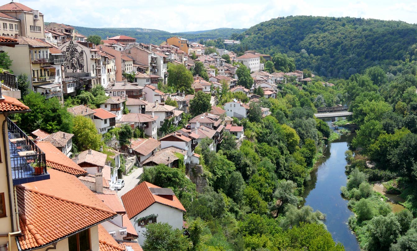 Veliko Tarnovo : vue du Sky Walk