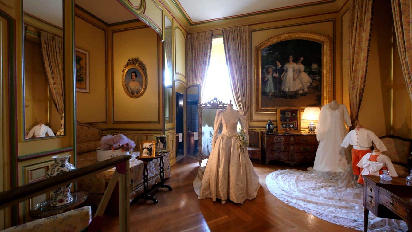 Robes de mariage : château de Cheverny