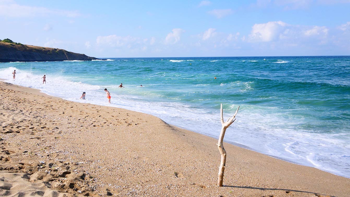 Veleka beach, Bulgarie