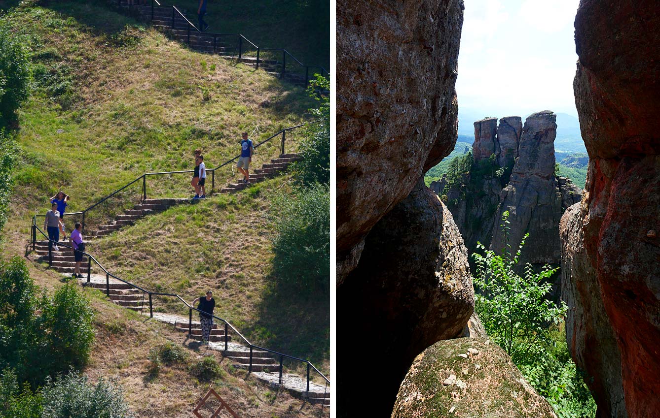 la forteresse de Belogradchik, Bulgarie