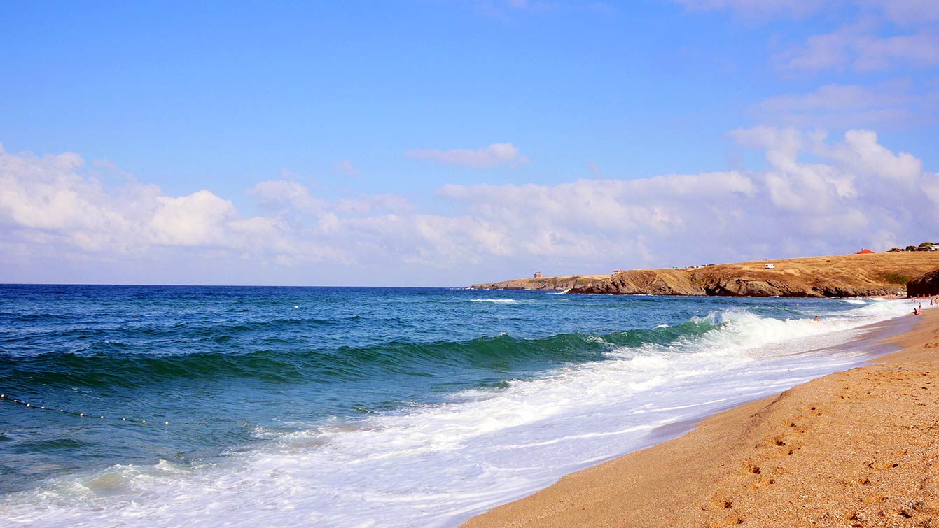 Veleka beach, Bulgarie