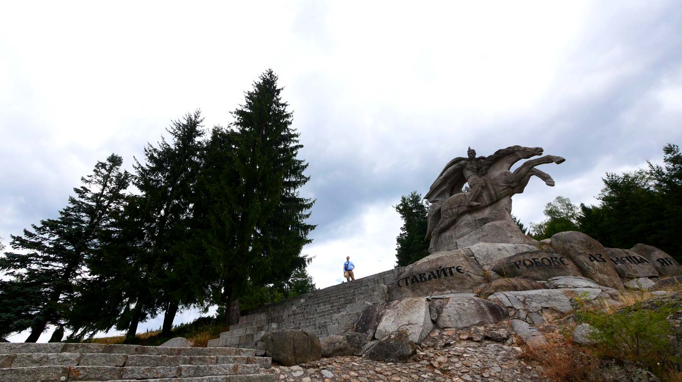 La statue Georgi Benkovski, Koprivshtitsa