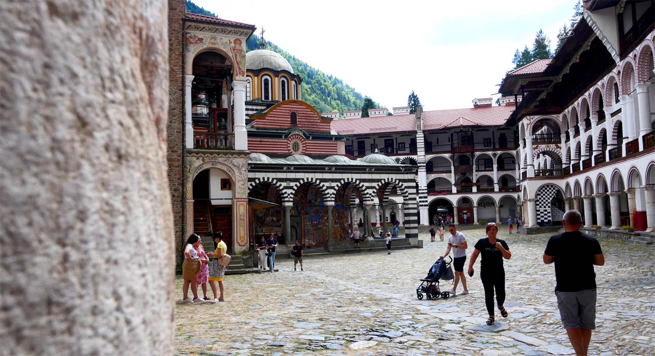 Le Monastère de Rila en Bulgarie