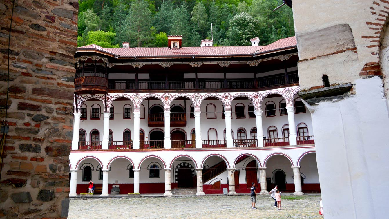 Le Monastère de Rila en Bulgarie