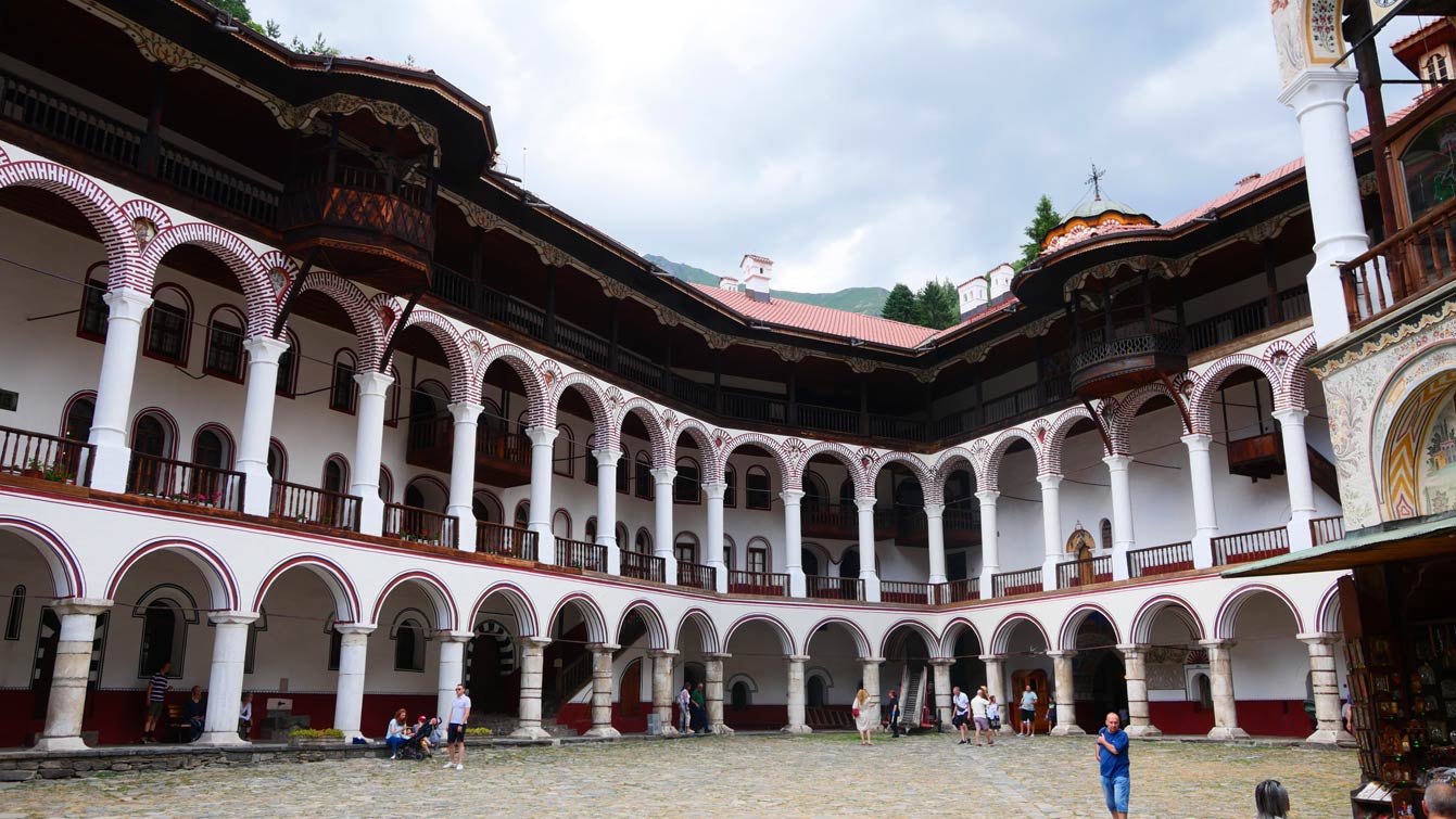 Le Monastère de Rila en Bulgarie