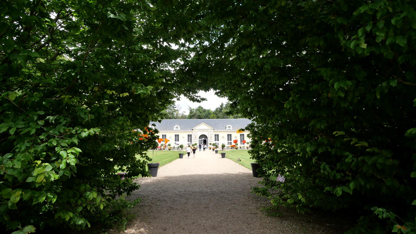 Déjeuner à l'Orangerie, château de Cherverny