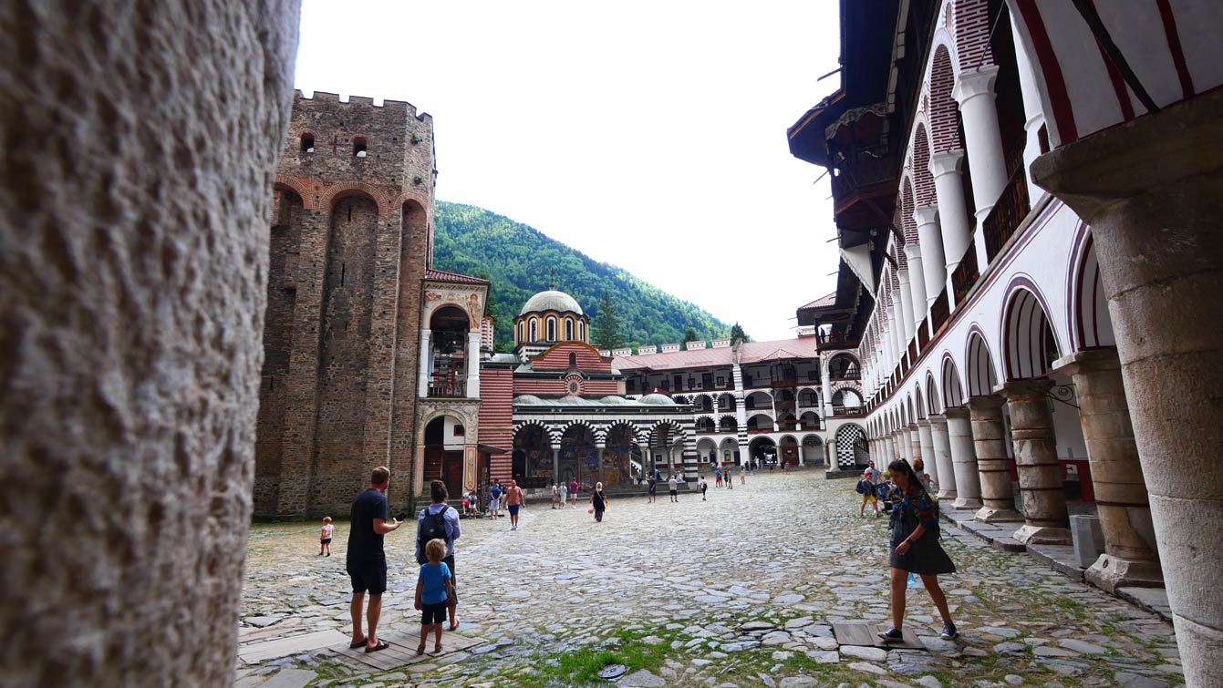 Le Monastère de Rila en Bulgarie