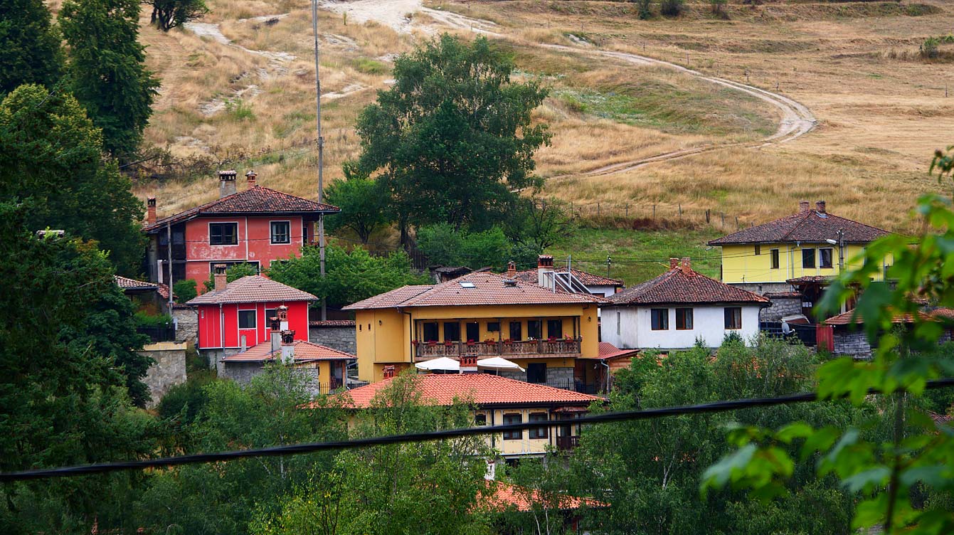 Maisons colorées, Koprivshtitsa