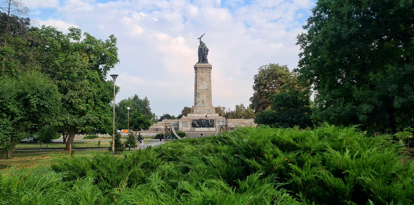 Le monument aux soldats de l'Armée soviétique, Sofia