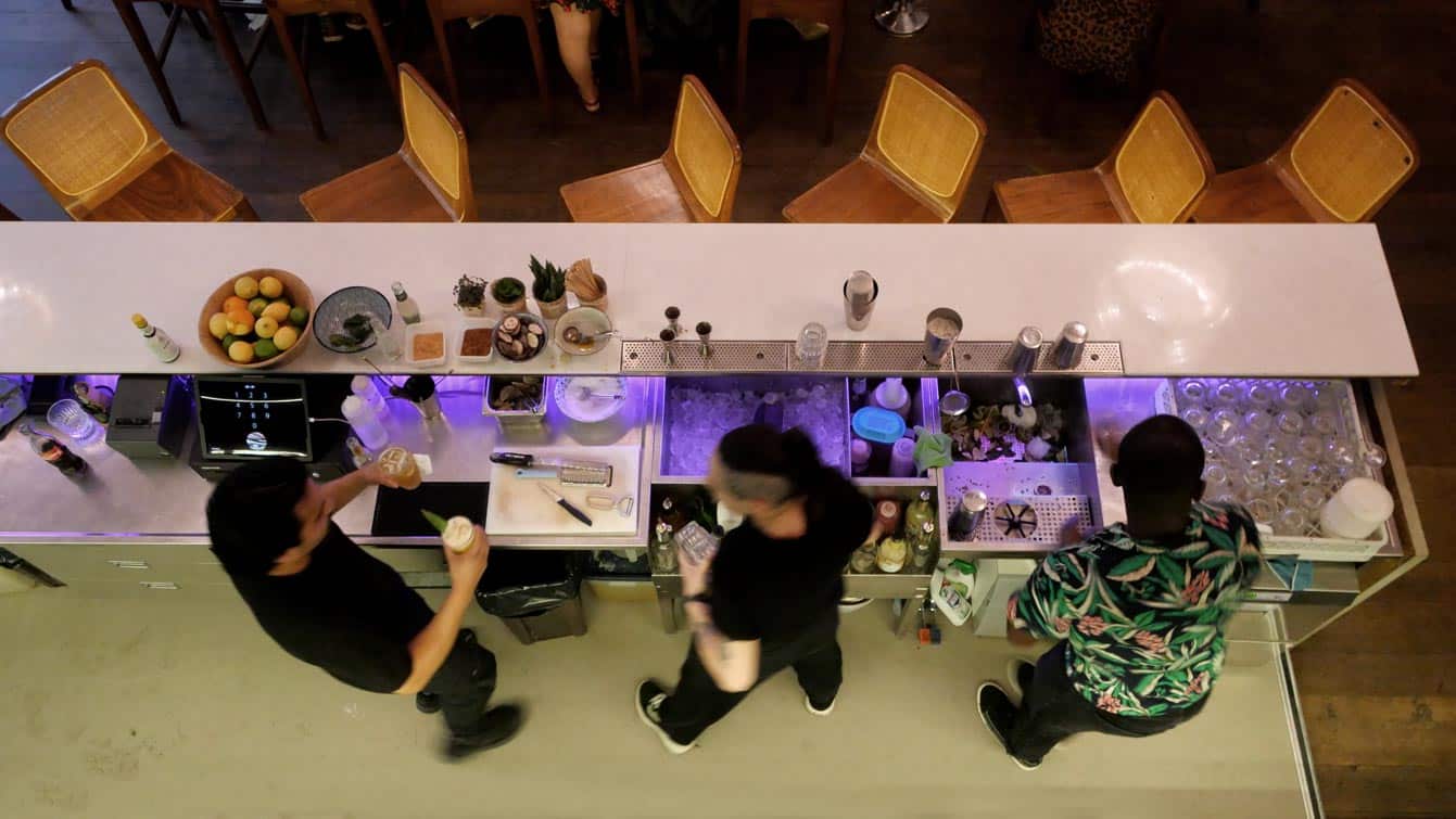 Uma Nota Paris, côté bar