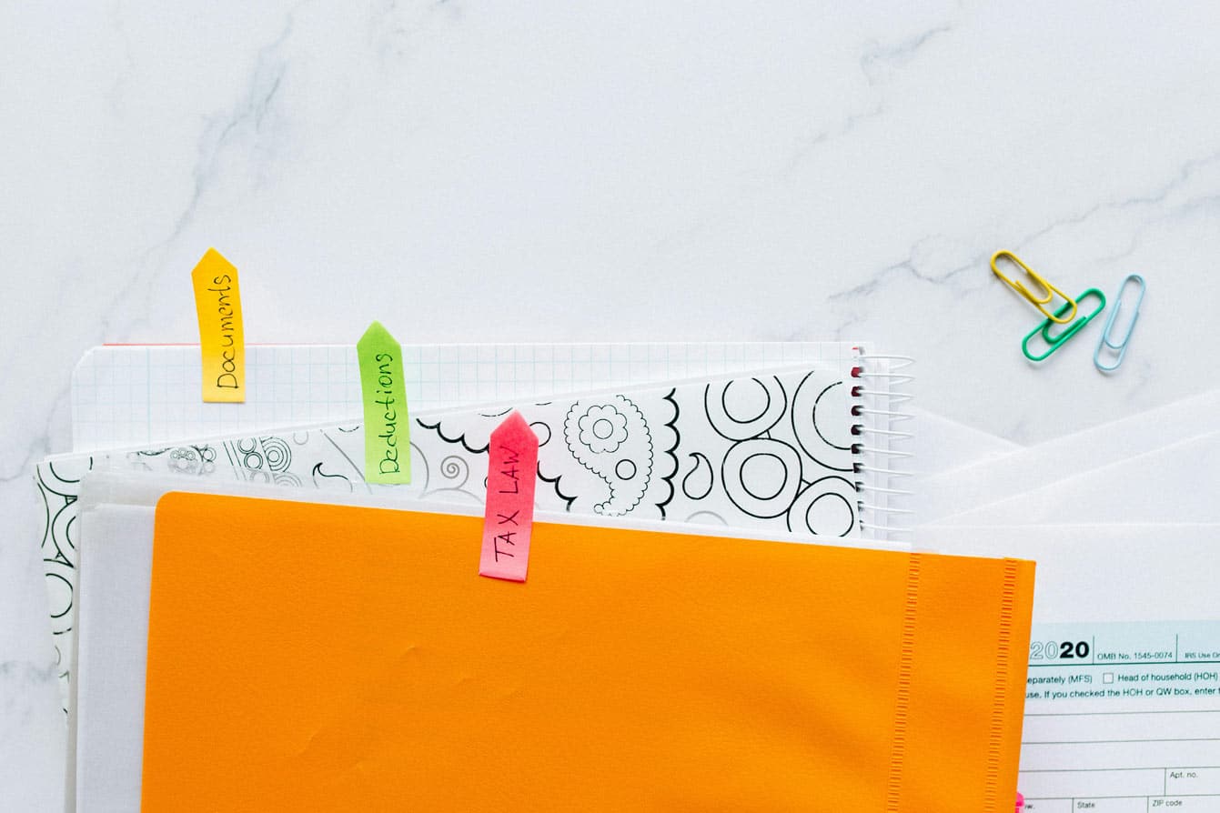 Un système de classement des papiers par code couleur