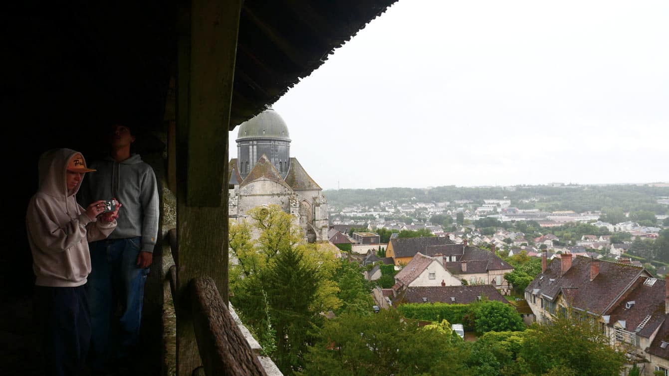 Vue de la Tour César