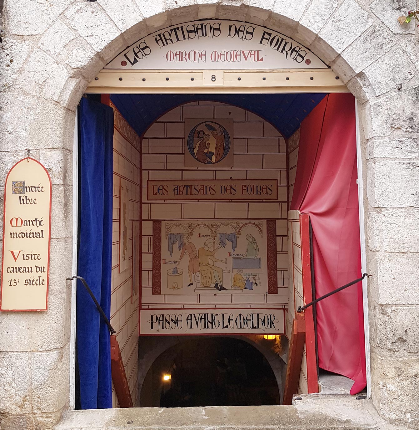 la boutique : les artisans des foires, Provins