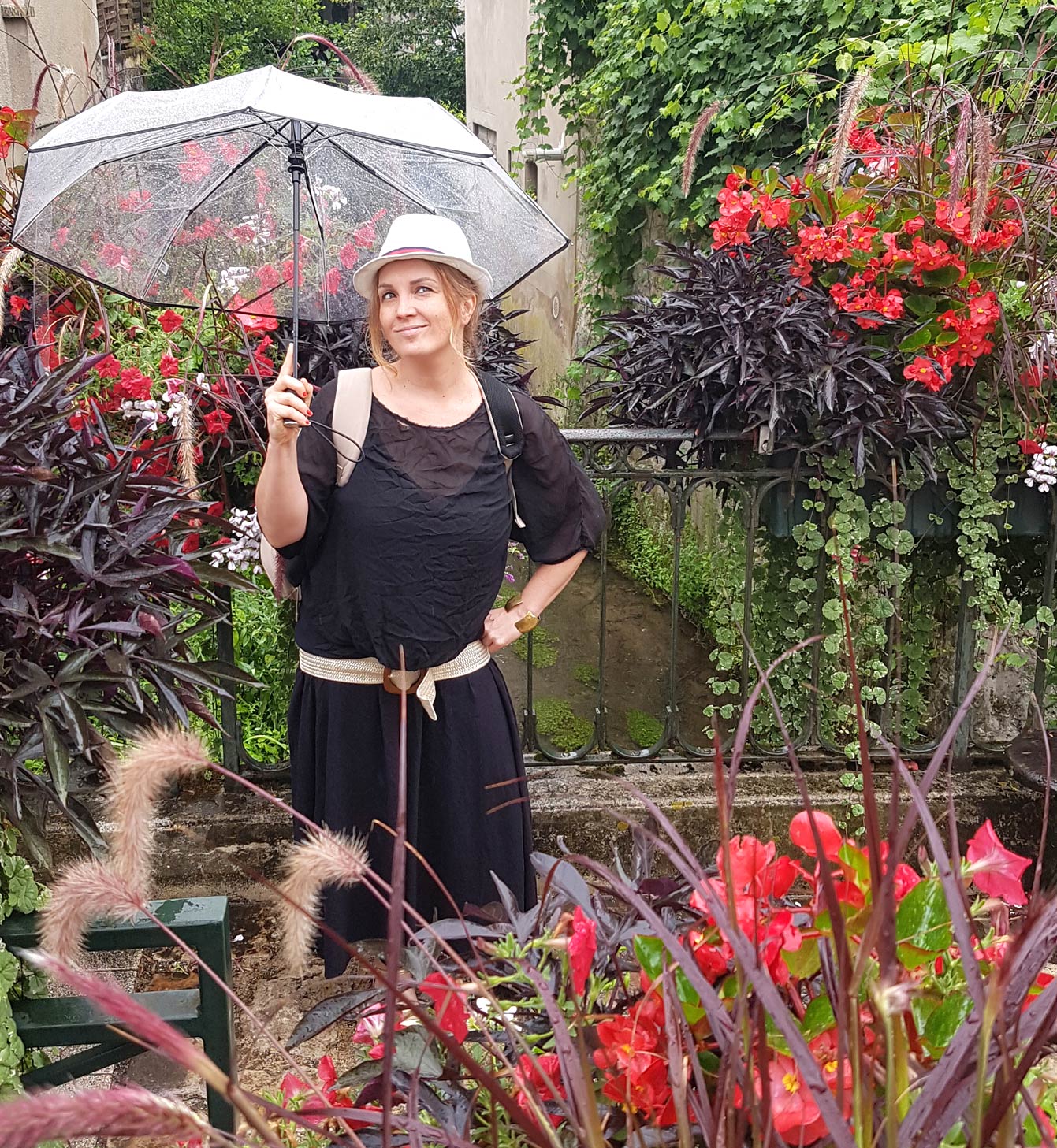 Provins en août sous la pluie...