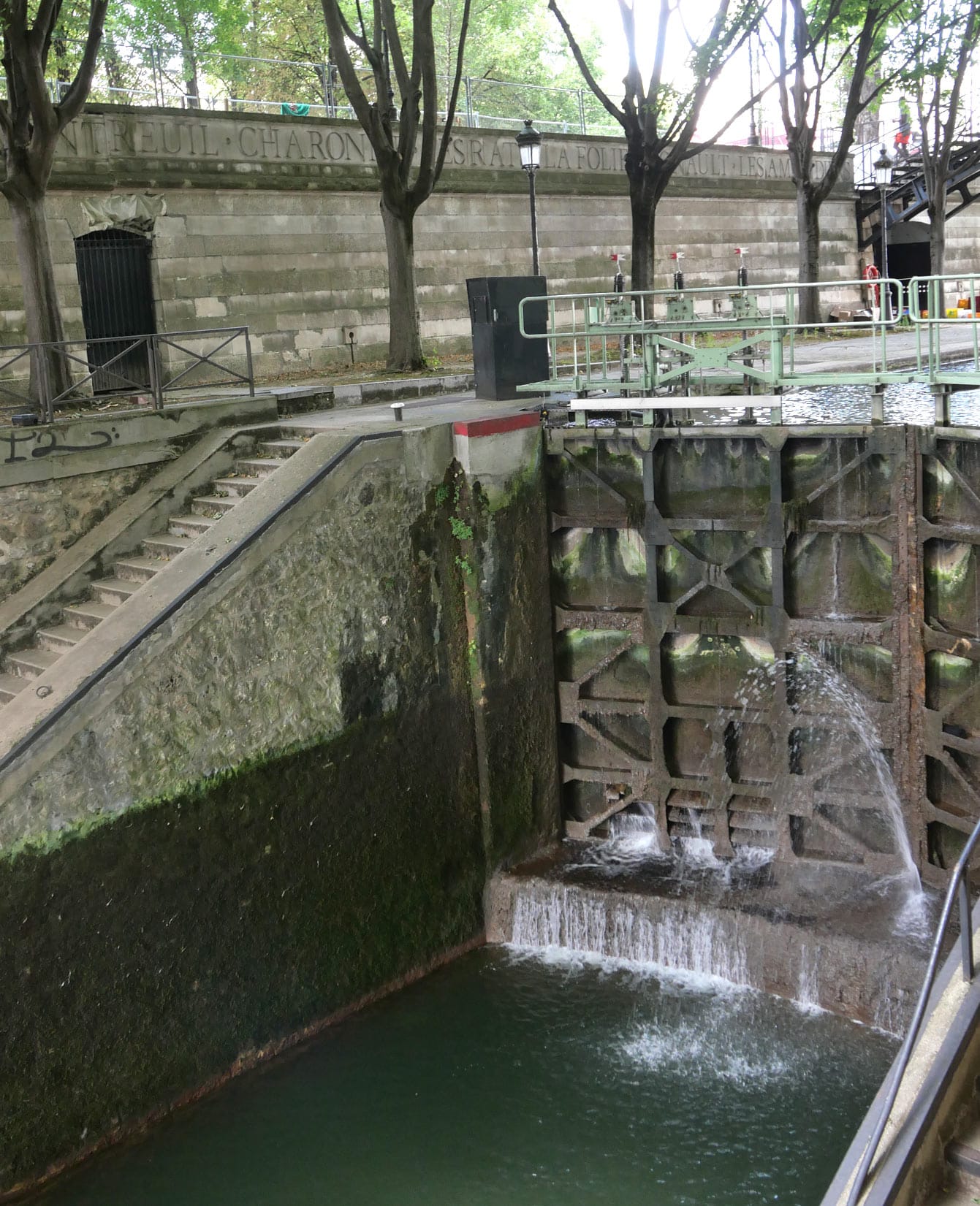 Les écluses du canal Saint-Martin