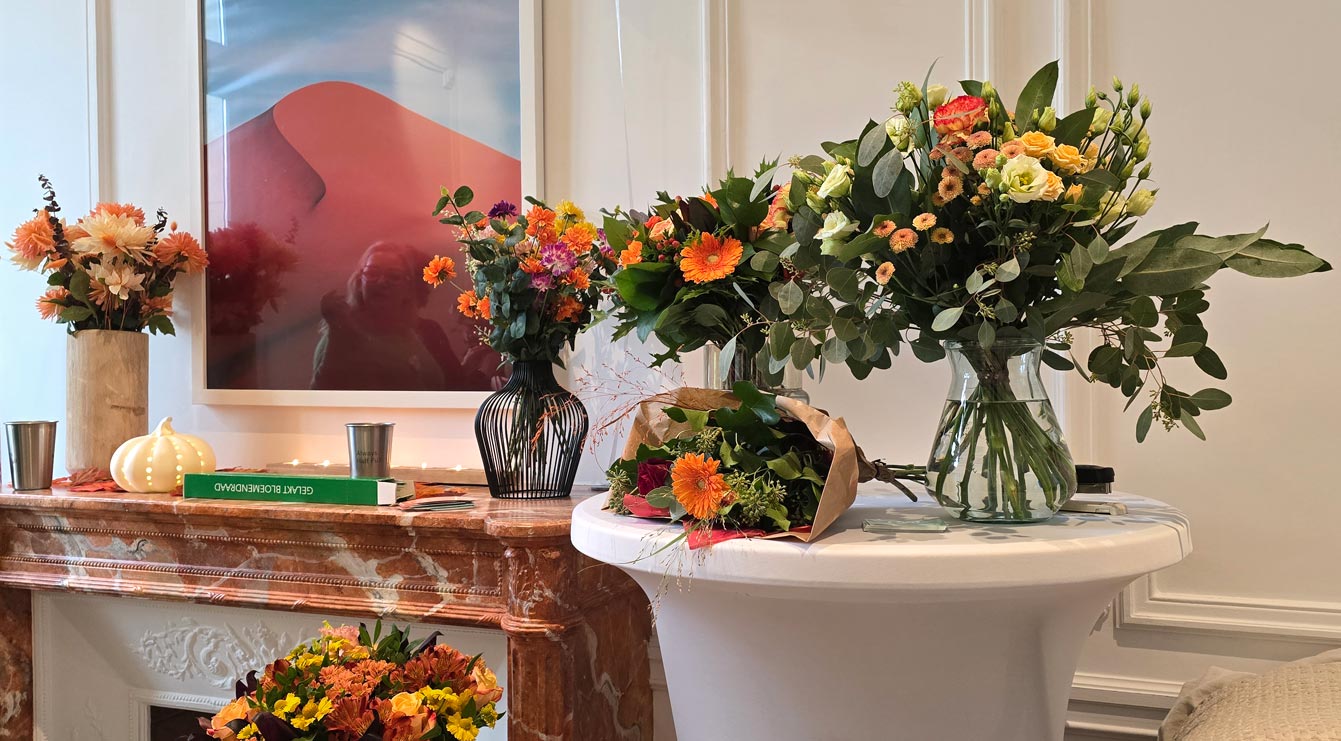 Présentation des nouvelles créations d'automne Florajet