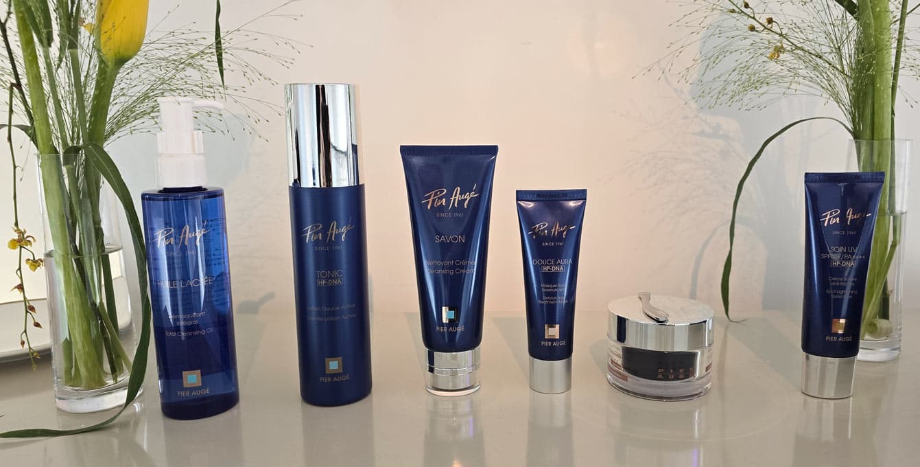 La marque de cosmétiques française Pier Augé