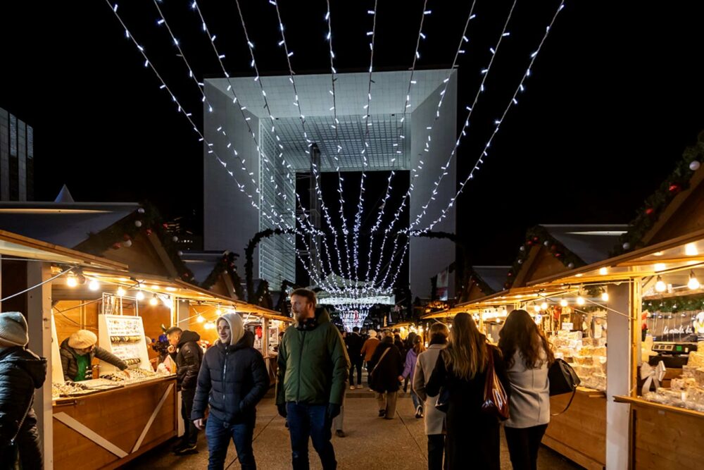 Marché de Noël Paris La Défense 2025