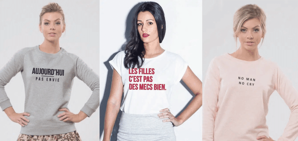 TSHIRT CORNER | Tee-shirt à message