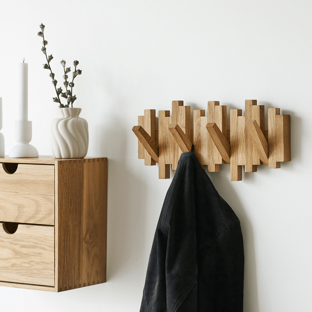 DRAWER | Porte-manteaux en bois