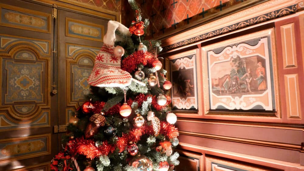 Sapin de Noel, château de Cheverny
