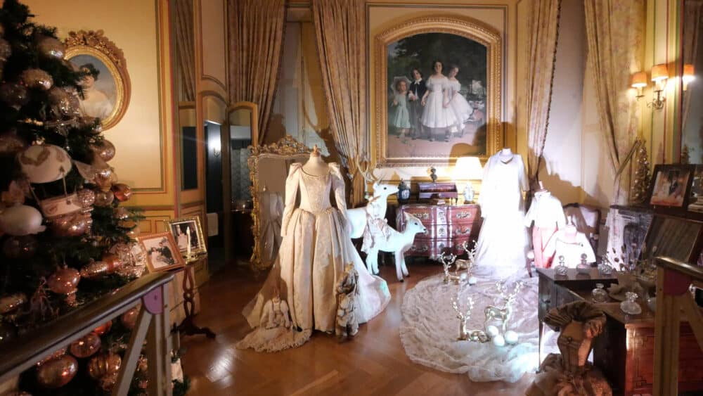 Déco de Noel, château de Cheverny