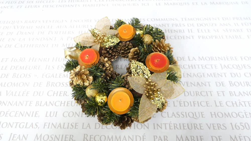 courrone de noel : Les Suites du Château de Cheverny