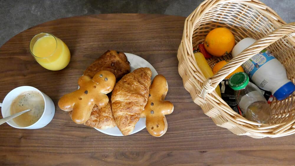 petit-déjeuner :  Les Suites du Château de Cheverny